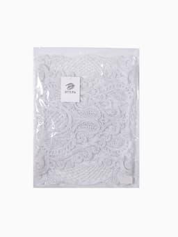 Дорожка на стол «Этель» ажурная, 40×90 см, белая