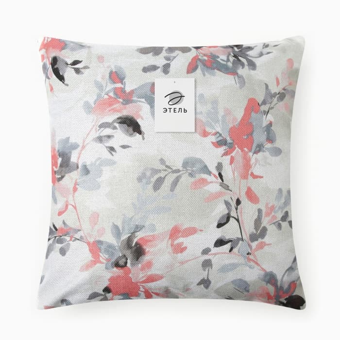 Наволочка декоративная «Этель. Акварельные цветы», 43×43 см
