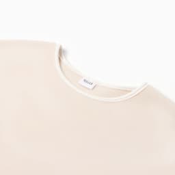 Свитшот детский флисовый MINAKU: Fleece Soft, бежевый, рост 122-128 см