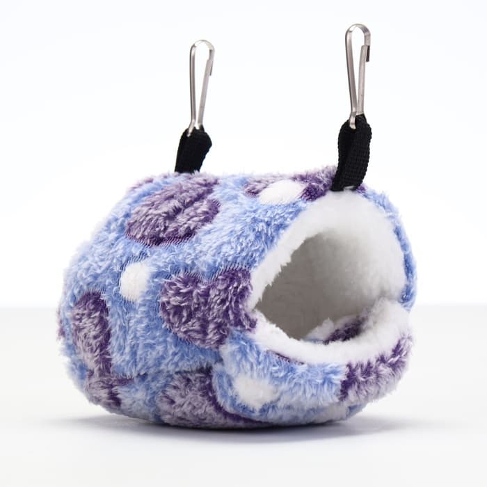 Домик для грызунов «Сердце», 10×15 см, флис, фиолетовый