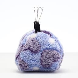 Домик для грызунов «Сердце», 10×15 см, флис, фиолетовый