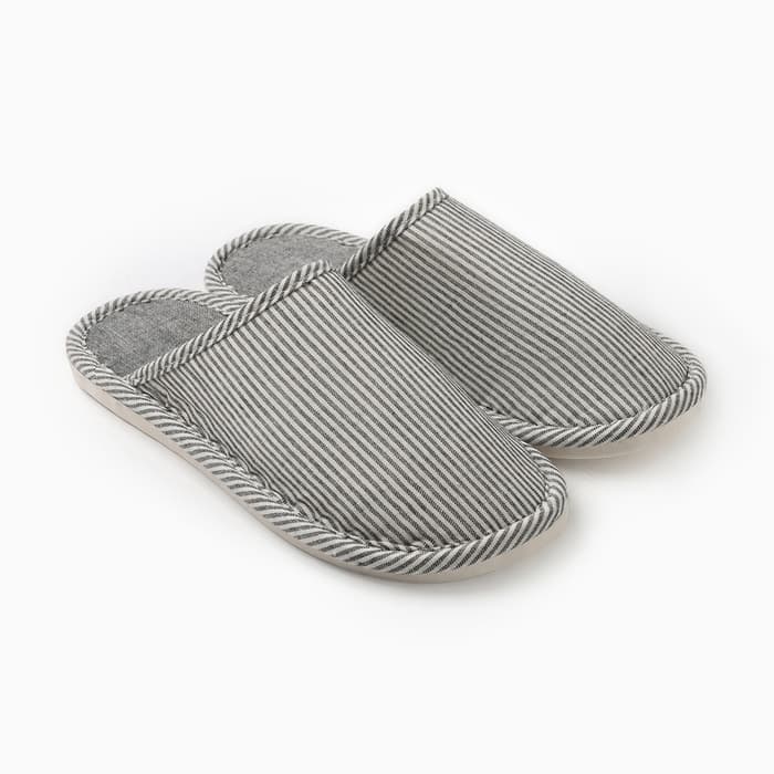 Тапочки женские закрытые LoveLife, размер 40-41, серые