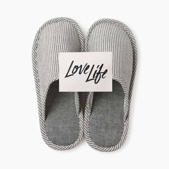 Тапочки женские закрытые LoveLife, размер 40-41, серые