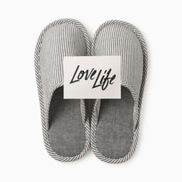 Тапочки женские закрытые LoveLife, размер 40-41, серые