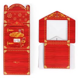 Коробка кондитерская с окном, сундук, «Новогодняя почта», 20×20×20 см,