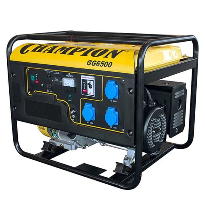 Генератор бензиновый CHAMPION GG6500, 4Т, 5.5 кВт, 220 В, 25 л, ручной старт
