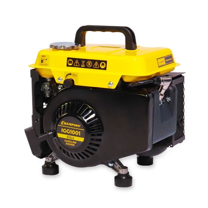 Генератор бензиновый инверторный CHAMPION IGG 1001, 2Т, 1.1 кВт, 220 В, 2.2 л, ручной старт
