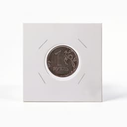 Набор холдеров для монет под скрепку, d=2 см, 50 шт.