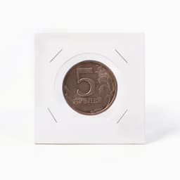 Набор холдеров для монет под скрепку, d=3 см, 50 шт.