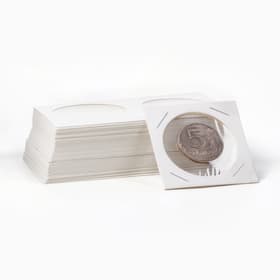 Набор холдеров для монет под скрепку, d=4 см, 50 шт.