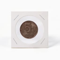 Набор холдеров для монет под скрепку, d=4 см, 50 шт.