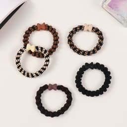 Резинка для волос «Дженис», кручение, 5.5 см, МИКС