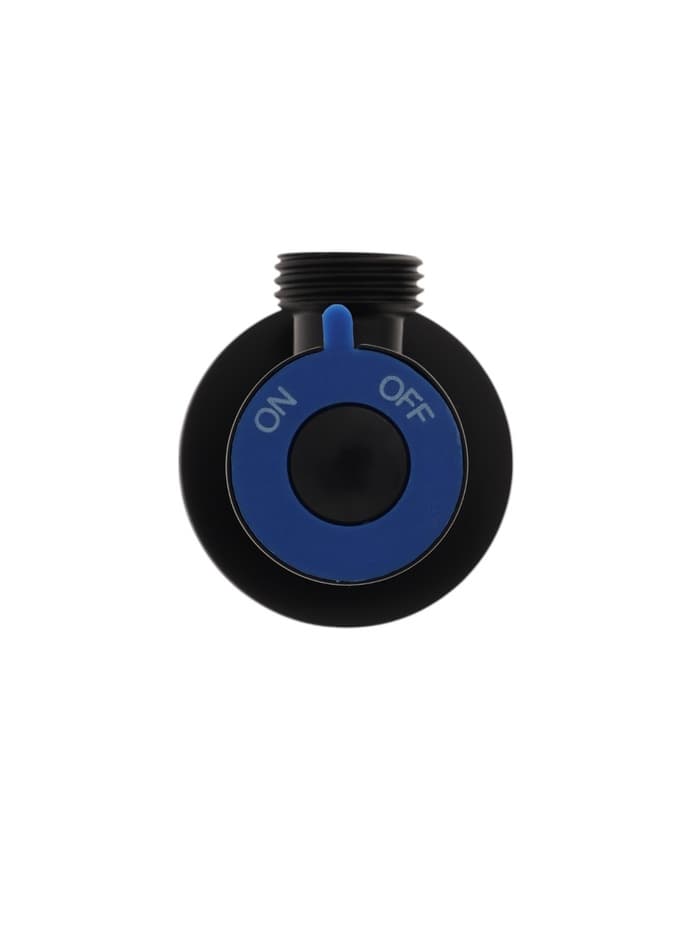 Кран угловой ZEIN engr, 1/2" × 1/2", кран-букса латунь/керамика, нерж. сталь, черный/синий