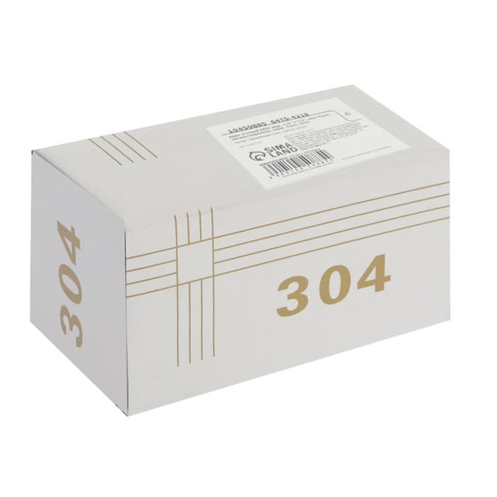 Кран угловой ZEIN engr, 1/2" × 1/2", кран-букса латунь/керамика, нерж. сталь, сатин