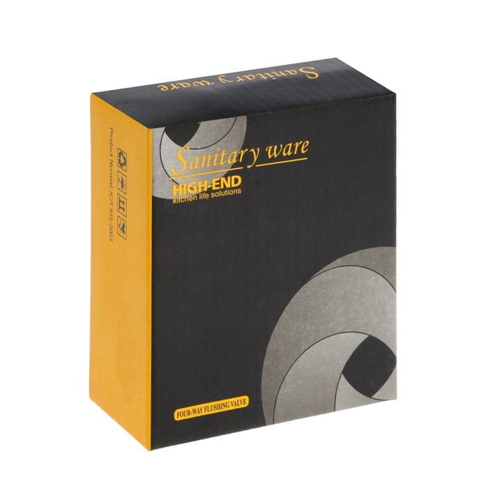 Кран двойной ZEIN engr, 1/2" × 1/2", два вентиля, кран-букса керамика, нерж. сталь, хром