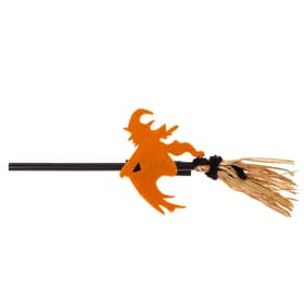 Заколка для волос на Хэллоуин «Ведьма на метле», МИКС