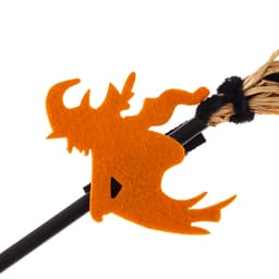 Заколка для волос на Хэллоуин «Ведьма на метле», МИКС