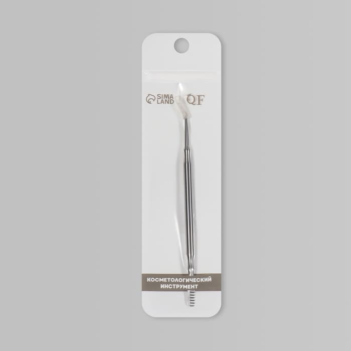 Инструмент для ламинирования ресниц, 12.5×0.5 см, серебристый