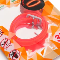 Биоошейник «ПИЖОН» для животных, от блох и клещей, светящийся в темноте, красный, 35 см