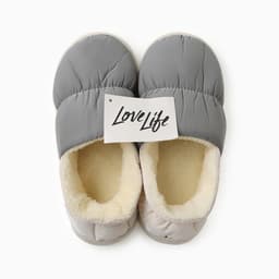 Тапочки мужские, размер 44-45, цвет серый