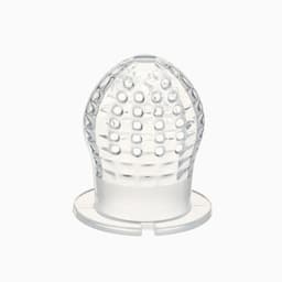 Ниблер для прикорма, от 5 мес., с силиконовой сеточкой, размер М «Зайка», вращающийся поршень, голубой