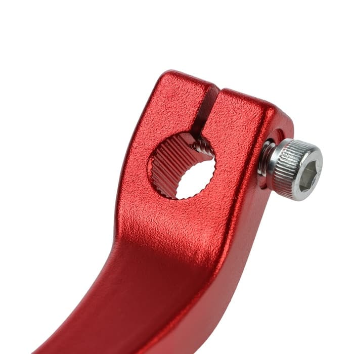 Рычаг переключения передач, складной, 135×54 мм, посадочное 10 мм, красный