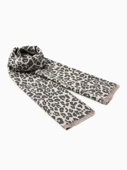 Палантин женский MIST Leo, серый, размер 68×190 см