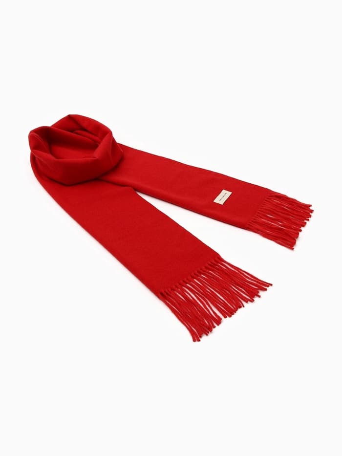 Шарф женский MIST, красный, 33×180 см