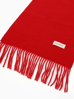 Шарф женский MIST, красный, 33×180 см