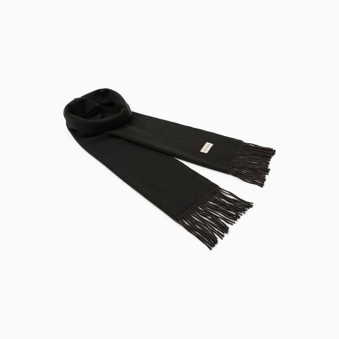 Шарф женский с кистями MIST, серый, размер 33×180 см