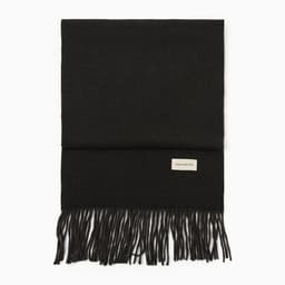 Шарф женский с кистями MIST, серый, размер 33×180 см