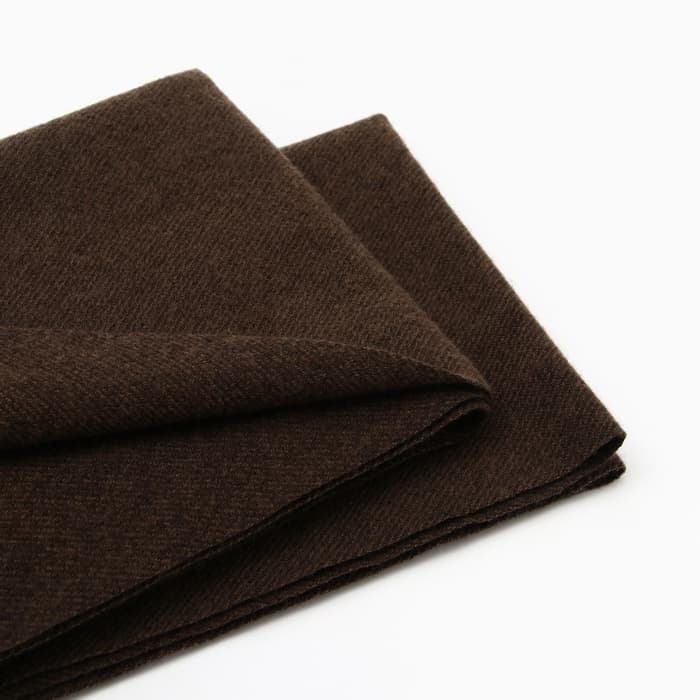 Шарф женский с кистями MIST, цвет кофейный, размер 33×180 см