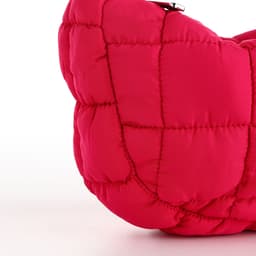 Сумка молодёжная на молнии, 23×4×15 см, розовая