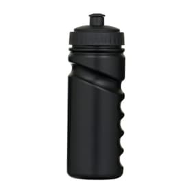 Бутылка для воды, 550 мл, 20.3×6.8×6.8 см, с поильником, чёрная