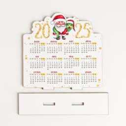 Настольный календарь «Змея и дедушка 2025», 12×10.5 см, набор 2 детали