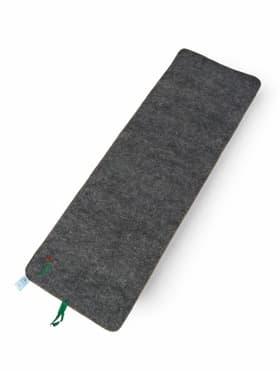 Коврик - лежак для бани и сауны «Банный рай», 180×60 см, полиэфир, серый, «Добропаровъ»