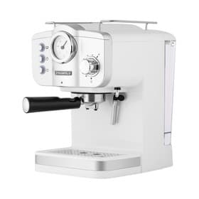 Кофемашина MAUNFELD MF-735WH PRO, рожковая, эспрессо/капучино, 1100 Вт, 1.25 л, белая