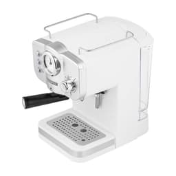 Кофемашина MAUNFELD MF-735WH PRO, рожковая, эспрессо/капучино, 1100 Вт, 1.25 л, белая