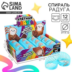 Спираль - радуга Funny toys «Возьми на ручки», d=7.5 см, в шоубоксе