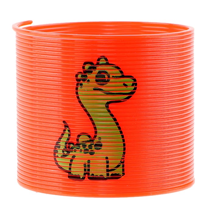 Спираль - радуга Funny toys «Дино», d=7.5 см, в шоубоксе