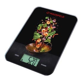 Весы кухонные MAUNFELD MKS-123G02, электронные, до 8 кг, разноцветные