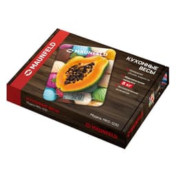 Весы кухонные MAUNFELD MKS-123G02, электронные, до 8 кг, разноцветные