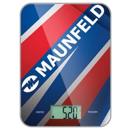 Весы кухонные MAUNFELD MKS-123G03, электронные, до 8 кг, разноцветные