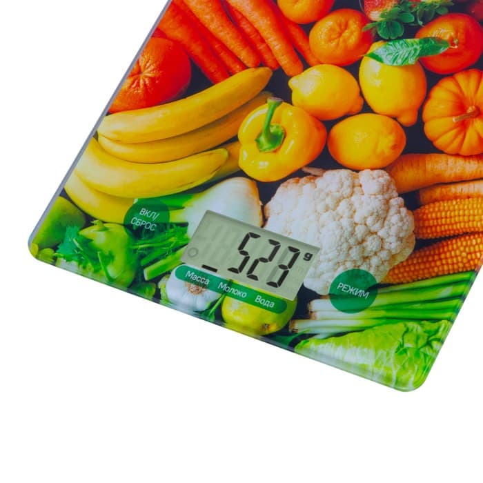 Весы кухонные MAUNFELD MKS-519G03, электронные, до 5 кг, разноцветные