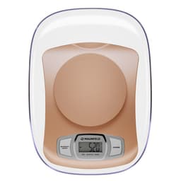 Весы кухонные MAUNFELD MKS-515PBG, электронные, до 5 кг, золотистые