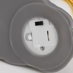 Фигурка светящаяся RISALUX «Медвежонок у Сатурна», LED-ночник, 2 Вт, LR44, 5×8×13 см