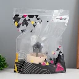 Фигурка светящаяся RISALUX «Дом», LED-ночник, 3×AG10, шар-8 см, 6.5×6.5×11.5 см