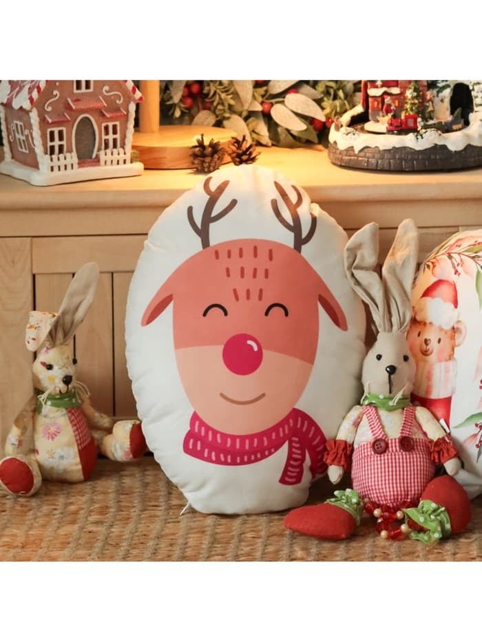 Подушка декоративная новогодняя «Этель. Christmas deer», 28×37 см