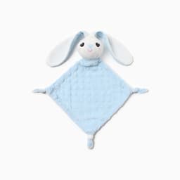 Плед детский с игрушкой «Крошка Я. Зайка» 75×90 см, голубой