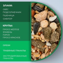 Корм Seven Seeds для морских свинок, с орехами, 500 г